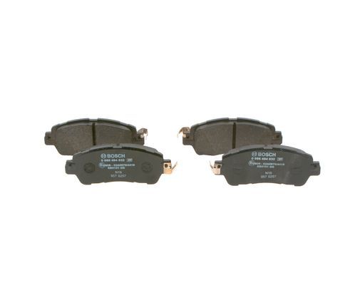 BOSCH 0986494832 Disc Brake Pad Set Front Low-Metallic Fits Mazda Mazda2