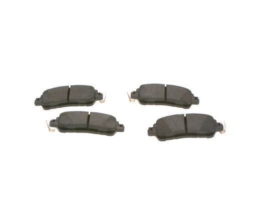 BOSCH 0986494832 Disc Brake Pad Set Front Low-Metallic Fits Mazda Mazda2