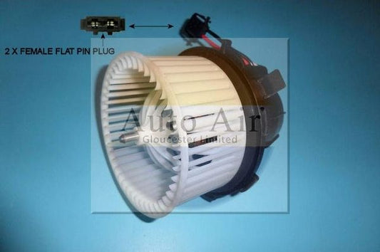 AUTO AIR 21-0072 Interior Blower 204W Power Fits Audi A4 A4 Allroad A5 Q5