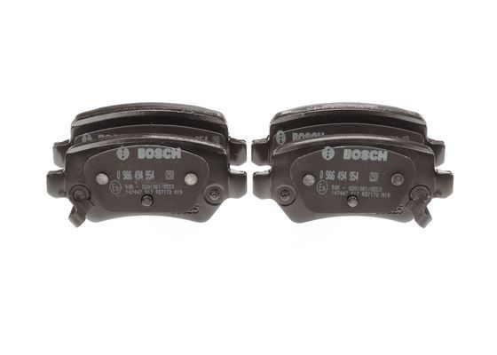BOSCH 0986494954 Disc Brake Pad Set Rear Low-Metallic Fits Kia Cee'D Pro Cee'D