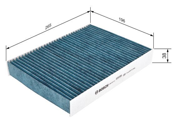 BOSCH 0986628537 Cabin Air Filter Fits Fiat Nissan Opel Renault Vauxhall