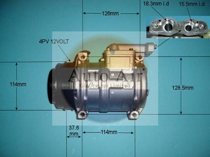 AUTO AIR 14-5701 Air Compressor A/C Air Conditioning Fits Land Rover Discovery