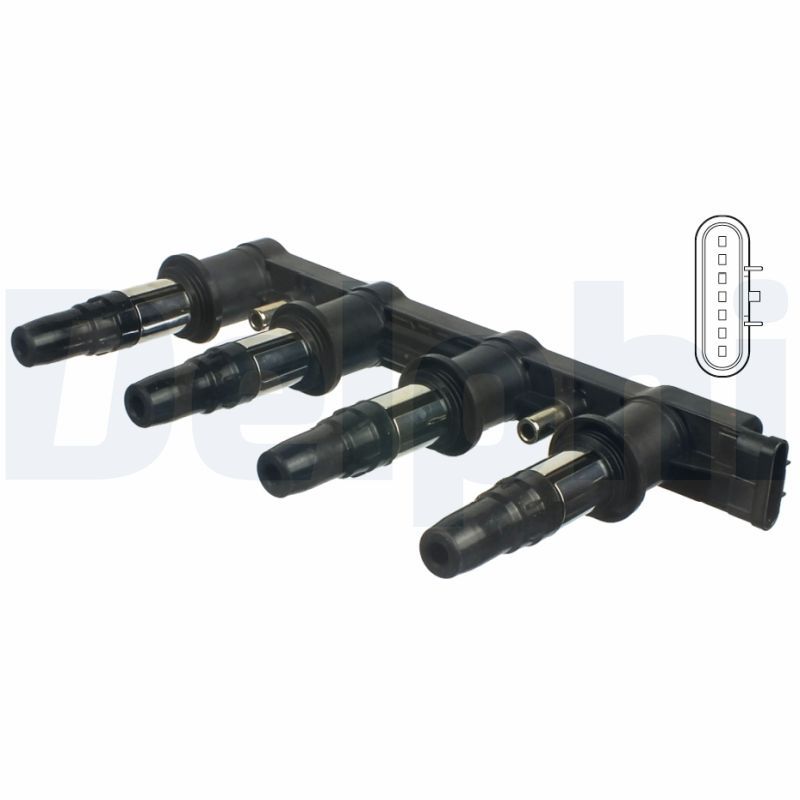 Ignition Coil Fits Chevrolet Aveo Cruze Trax Opel Vauxhall DELPHI CE01841-12B1A