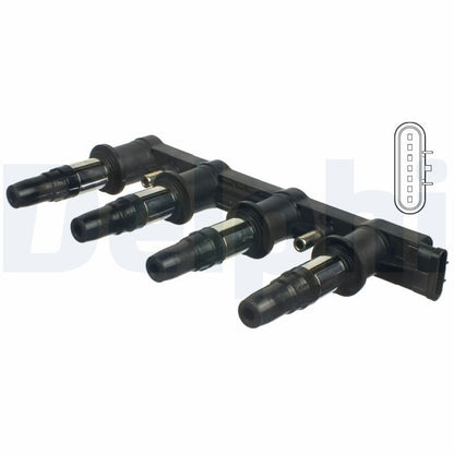 Ignition Coil Fits Chevrolet Aveo Cruze Trax Opel Vauxhall DELPHI CE01841-12B1A