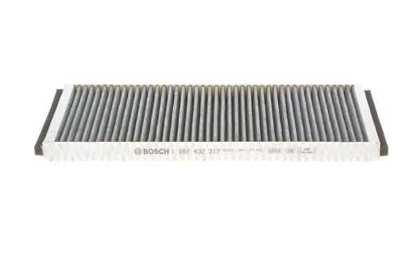 BOSCH 1987432317 Cabin Air Filter Fits Audi 80 A4 Cabriolet Coupe VW Passat