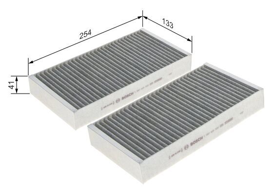 BOSCH 1987435585 Cabin Air Filter Fits Mercedes-Benz GL-Class M-Class R-Class