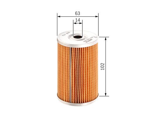 BOSCH 1457429289 Fuel Filter Insert Fits Citroën Peugeot Renault Talbot