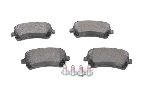 BOSCH 0986494303 Brake Pad Set For Disc Brake Rear 17.5mm Thickness Fits Audi VW