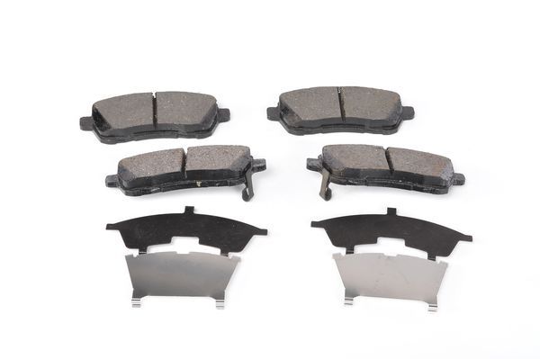 BOSCH 0986494321 Brake Pad Set For Disc Front 15.3mm Thickness Fits Suzuki Swift