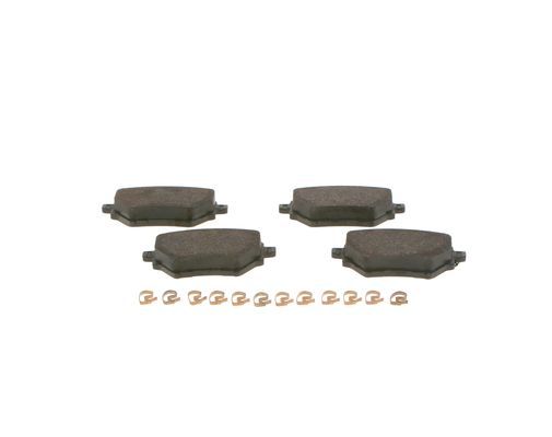 BOSCH 0986494716 Brake Pad Set For Disc Brake Rear Fits DS Opel Peugeot Vauxhall