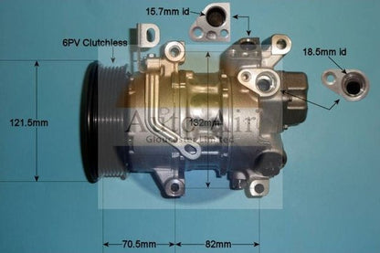 AUTO AIR 14-4446 Air Compressor A/C Air Conditioning Fits Toyota Yaris/Vitz