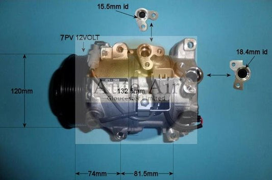 AUTO AIR 14-0096 Air Compressor A/C Air Con Air Conditioning Fits Lexus GS IS C