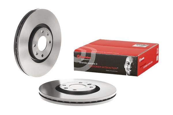 2x BREMBO 09.9935.11 Brake Disc Front Internally Vented Fits Citroen Peugeot