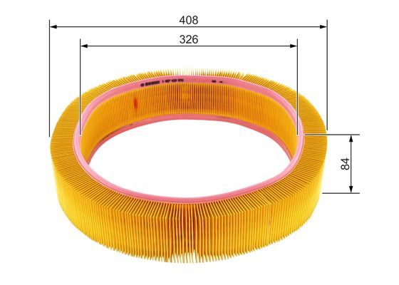 BOSCH 1457429970 Air Filter Fits Mercedes-Benz 124 E-Class G-Class S-Class SL