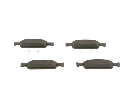 BOSCH 0986494661 Brake Pad Set For Disc Brake Front Fits Dacia Renault Smart