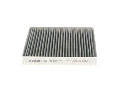 BOSCH 1987435592 Cabin Air Filter 216mm Activated Carbon Fits Nissan Subaru