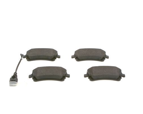 BOSCH 0986495094 Brake Pad Set For Disc Brake Rear 16mm Thickness Fits VW