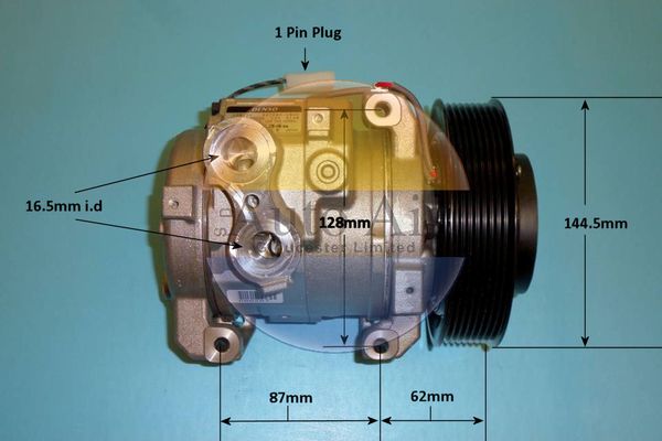 AUTO AIR 14-0353 Air Conditioning Compressor A/C Air Con Replacement 24V Voltage
