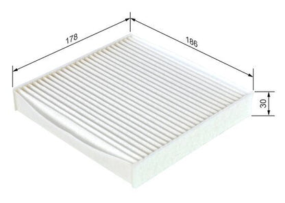 BOSCH 1987432173 Cabin Air Filter Fits Daihatsu Fiat Subaru Suzuki Toyota