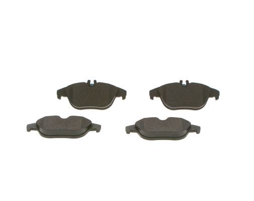 BOSCH 0986495105 Brake Pad Set For Disc Rear 16.7mm Thickness Fits Mercedes-Benz