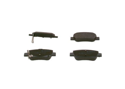 BOSCH 0986494403 Brake Pad Set For Disc Rear 16.5mm Thickness For Toyota Avensis