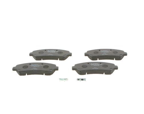 BOSCH 0986494501 Brake Pad Set For Disc Brake Front 17mm Thickness Fits Nissan