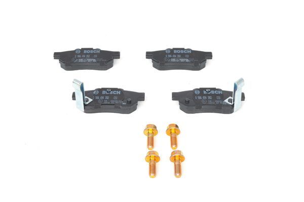 BOSCH 0986494392 Brake Pads Rear 13.4mm Thickness Fits Civic CRX Jazz Prelude