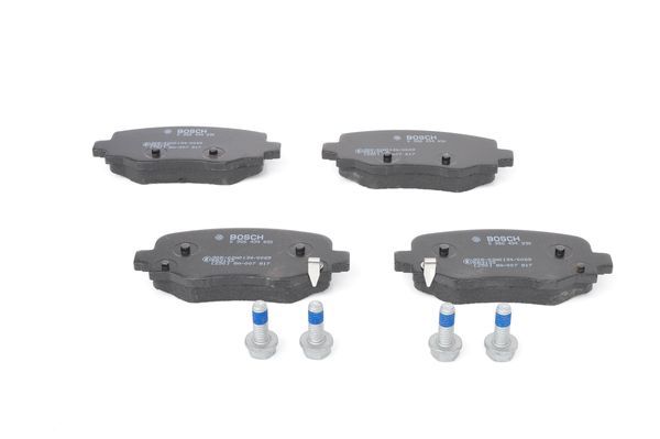 BOSCH 0986494930 Brake Pad Set For Disc Brake Rear Fits Fiat 500X Jeep Renegade