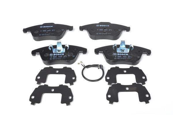 BOSCH 0986494371 Brake Pad Set For Disc Brake Front Fits Peugeot 407 508 508 SW