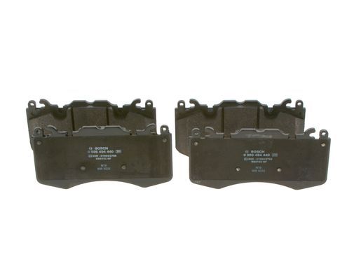 BOSCH 0986494440 Brake Pad Set For Disc Front 16.6mm Thickness Fits Land Rover
