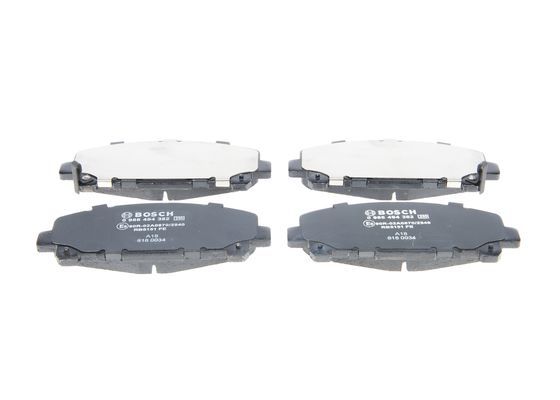 BOSCH 0986494382 Brake Pad Set For Disc Front 17.13mm Thickness For Honda Accord