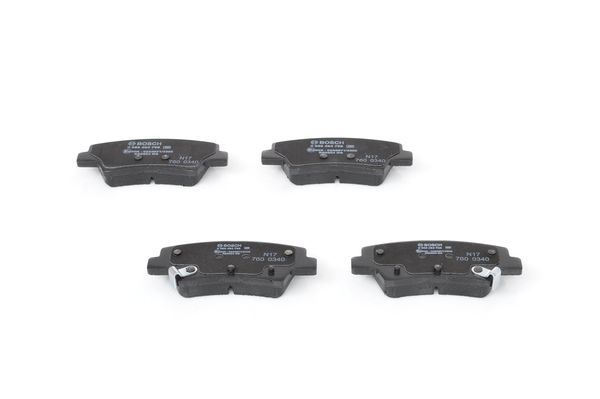 BOSCH 0986494768 Brake Pad Set For Disc Brake Rear Fits Hyundai Kia Ssangyong