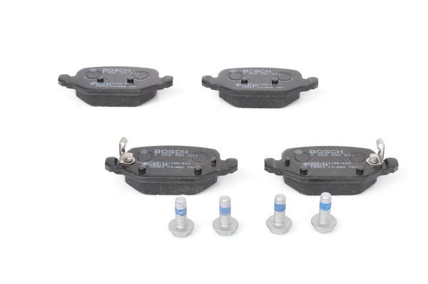 BOSCH 0986494934 Brake Pad Set For Disc Brake Rear 17mm Thickness Fits Fiat 500L