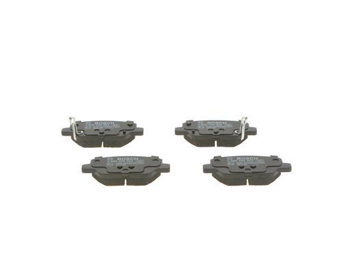 BOSCH 0986495393 Brake Pad Set For Disc Rear 17.4mm Thickness Fits Fiat Tipo