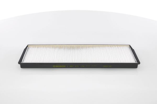 BOSCH 1987431172 Cabin Air Filter 376.5mm Length Particulate Fits RENAULT SCANIA