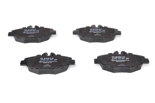 BOSCH 0986494285 Brake Pad Set For Disc Brake Front Fits Mercedes-Benz E-Class
