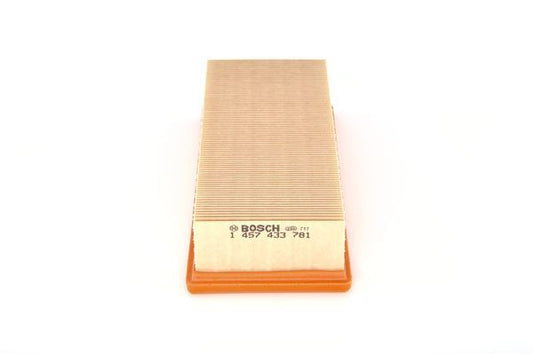 BOSCH 1457433781 Air Filter 271mm Length Insert Fits Honda Land Rover MG Rover