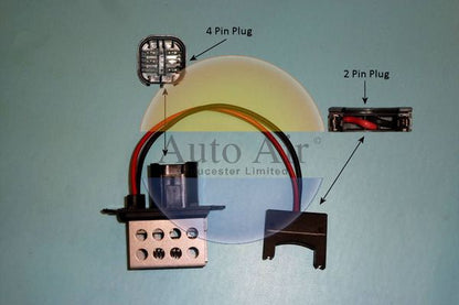 AUTO AIR 20-0060 Blower Series Motor Resistor For Nissan Kubistar Renault Kangoo