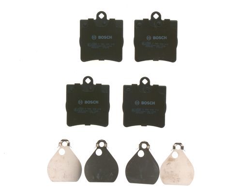 BOSCH 0986494016 Brake Pad Set For Disc Brake Rear Fits Mercedes-Benz C-Class