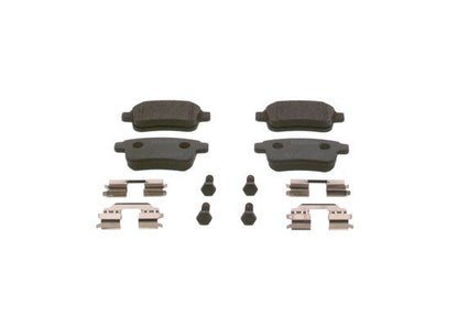 BOSCH 0986494331 Brake Pad Set For Disc Brake Rear 14.2mm Thickness Fits Renault