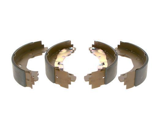 BOSCH 0986487701 Brake Shoe Set Rear 57.5mm Width Fits Fiat Ducato Peugeot Boxer