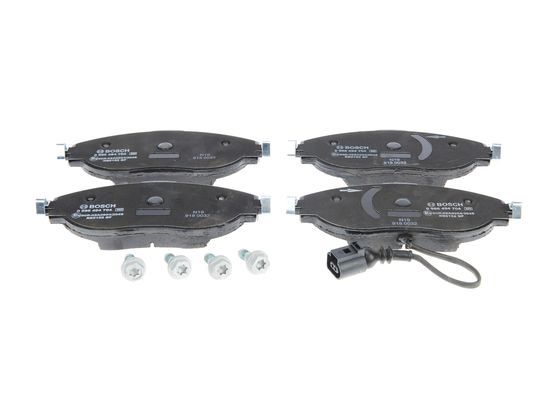 BOSCH 0986494704 Brake Pad Set For Disc Front 19.8mm Thickness For Seat Skoda VW