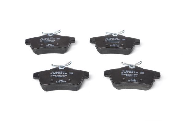 BOSCH 0986494437 Brake Pad Set For Disc Brake Rear Fits Citroën DS Peugeot