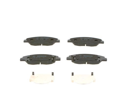 BOSCH 0986494760 Brake Pad Set For Disc Front 16.6mm Thickness Fits Hyundai i10