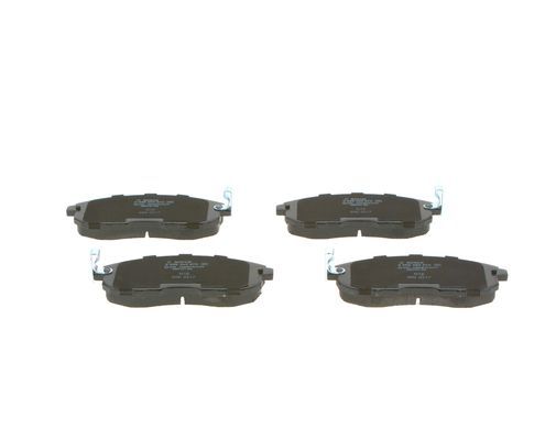 BOSCH 0986494572 Brake Pad Set For Disc Brake Front 17.1mm Thickness Fits Nissan