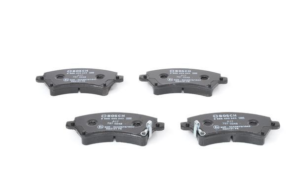 BOSCH 0986495243 Brake Pad Set For Disc Brake Front Fits Toyota Corolla