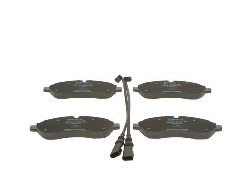 BOSCH 0986494845 Brake Pad Set For Disc Brake Front 17mm Thickness Fits Ford