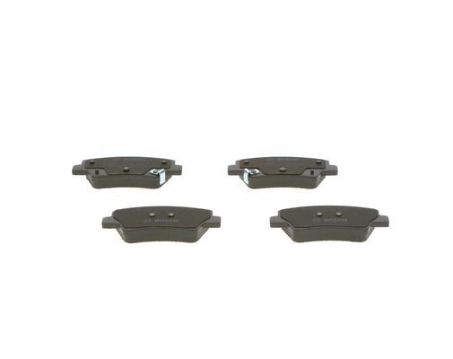 BOSCH 0986494557 Brake Pad Set For Disc Rear 15.4mm Thickness Fits Hyundai Kia