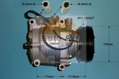 AUTO AIR 14-3570P Air Compressor A/C Air Con Air Conditioning Fits Honda Rover