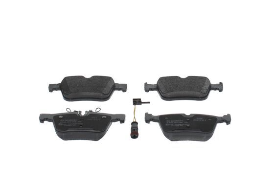 BOSCH 0986494752 Brake Pad Set For Disc Brake Rear Fits Mercedes-Benz C-Class